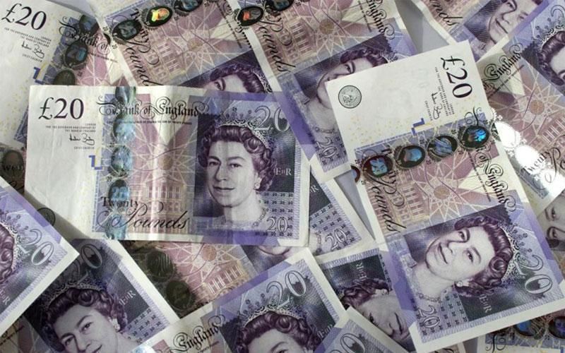 money, twenty pound notes
